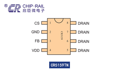 启达启臣微CR5159TN副边Cool-MOS功率开关芯片