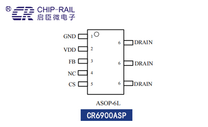 CR6900ASP启达启臣微PWM控制电源芯片